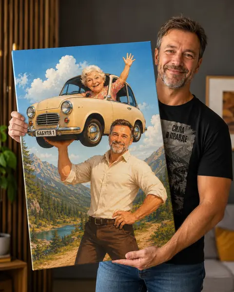 Картина по фотографии на холсте