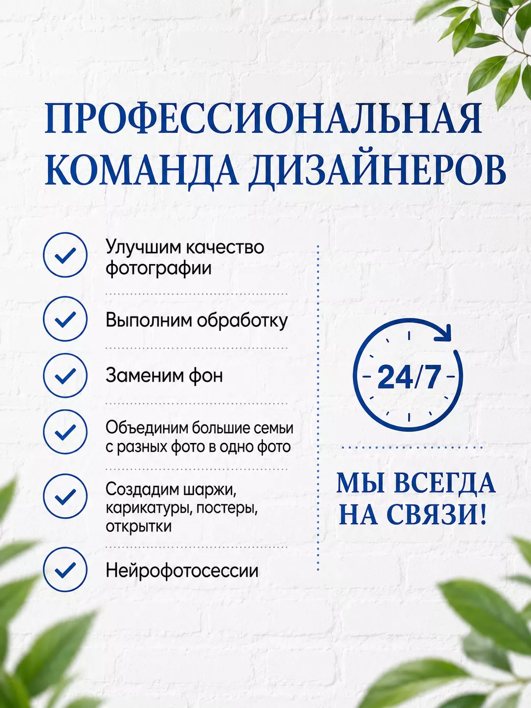 Картина по фото на заказ 6 шт