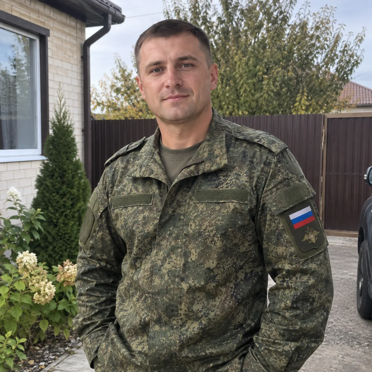 Отец и дети — исходные фотографии отдельно